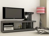 Rack Vision para TV até 42 Ciliégio/Preto - Multivisão