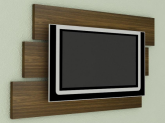 Painel Móbile para TV LCD/LED de até 46". Imbuia -Multivisão