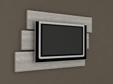 Painel Móbile para TV LCD/LED de até 46".Ciliégio-Multivisão