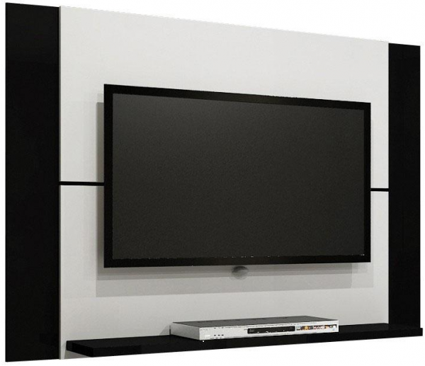Painel Louvre P/ TV LCD/LED até 46 Branco/Preto - Multivisão