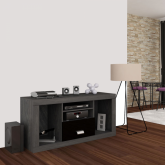Rack Styllus para TV até 52" Ciliégio/Preto - Multivisão